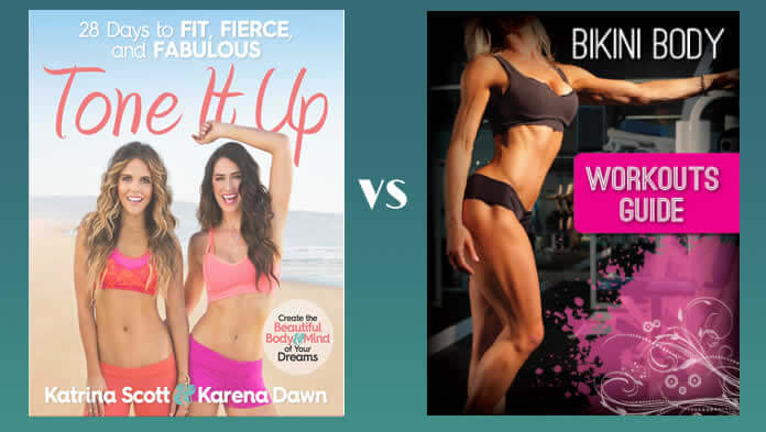 Tone it Up VS Bikini Body Workouts Tone it Up VS Bikini Body Workouts